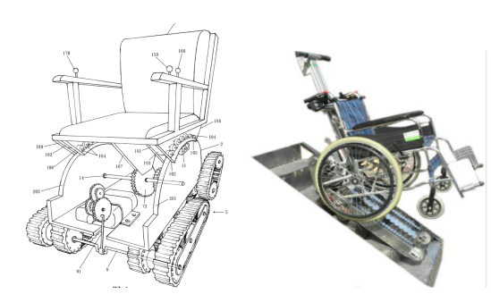 動力彈簧在電動輪椅安全鎖的應用
